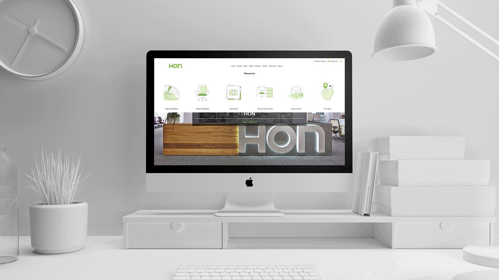 HON Desktop Website